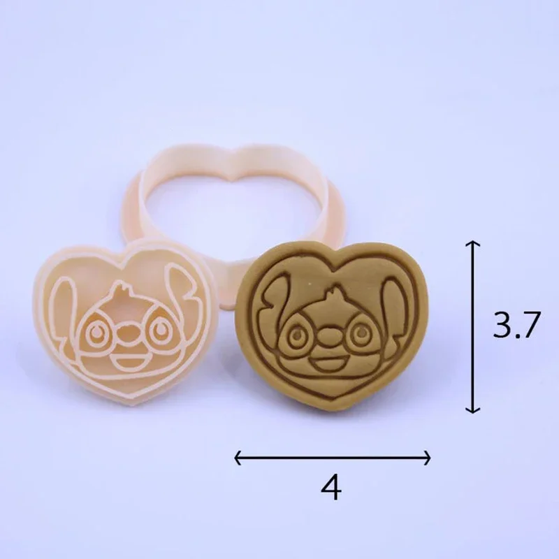Disney Stitch Cookie Cutter Dumbo Anime Figures Biscuit -Random Color st... - $3.82