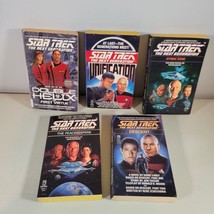 Star Trek The Next Generation Book Lot of 5 Paperbacks Strike Zone Unification - £10.95 GBP