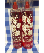 Bath &amp; Body Works Japanese Cherry Blossom Fine Fragrance Mist lot of 2 - $24.44 CAD