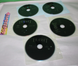 10 Disc The Hobbit The Desolation Of Smaug With 3D, Blu Ray, DVD Movie L... - $9.89