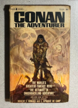 Conan The Adventurer By Robert E Howard &amp; L.S. De Camp (1966) Lancer Paperback - £11.82 GBP