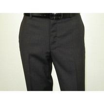 Men's Suit Wool Cashmere Georgio Cosani Two Buttons 910-04 Gray Pinstripe image 10