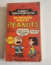 Vintage Peanuts Charlie Brown Double Volume Fawcett Crest Paperback Schulz - £11.98 GBP