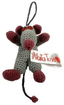 Handmade &quot;Mouse&quot; toy in wool - 1R05 - $46.00 CAD