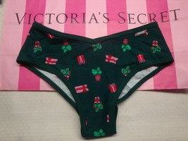 VICTORIA&#39;S SECRET PINK CHEEKSTER PANTY DARK GARDEN PLANT CHRISTMAS PRESE... - $12.86