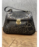 “The Find” Faux Fur Leopard Print Handbag W/gold Hardware TL - $1,034.92 MXN