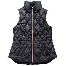 Women’s Athleta Navy Blue Quilted Down Vest Size Small - £39.16 GBP