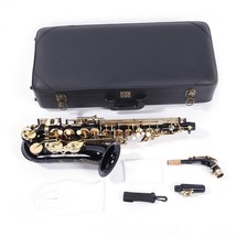 Professional Brass Band Eb E-Flat Alto Saxophone Sax Black W/ Carry Case - £265.24 GBP