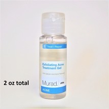 MURAD EXFOLIATING ACNE TREATMENT GEL 1 FL.OZ  x 2 ( 2 oz total) - £20.11 GBP