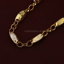 Unisex Italian Turkey chain 916% 22k Gold Chain Necklace Daily wear Jewelry 115 - £2,969.19 GBP+