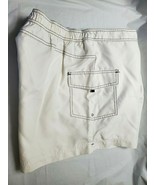 Vintage 80s Catalina Mens 3X Board Shorts White Swim Trunks - £22.25 GBP