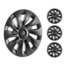 VEVOR Wheel Hubcaps,18in,2017-2023 Model3,ABS&amp;PC,Snap,All Weather,Less W... - $56.99