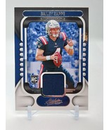 BAILEY ZAPPE 2022 Panini Absolute Football Rookie RC Patch ARM-29 PATRIOTS - £15.02 GBP