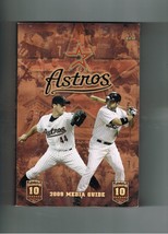 2009 Houston Astros Media Guide Oswalt Berkman Mlb Baseball Minute Maid Park - £19.46 GBP