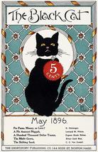 The Black Cat - May 1896 - Magazine Cover Magnet - £9.56 GBP