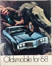 1968 Oldsmobile “Oldsmobile for ‘68” Original Sales Brochure - 48 Pages - $21.73