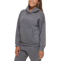 Calvin Klein Ladies Hooded Sweatshirt Size Black Grey Heather S, M,  XX-Large - £15.80 GBP