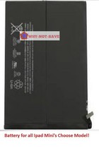 New Replacement Internal Battery for Ipad Mini 1 1st 2 2G 2nd 3 3G 3rd C... - $26.67+