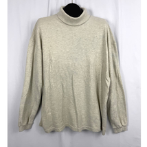 VTG Aeropostale Beige Turtleneck Top Men&#39;s LARGE  - £18.70 GBP