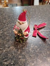 Spode A20 Ornament Santa And Tree - $14.84