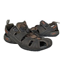 TEVA Men Shoe Size 8.5 Dozer 4154 Brown Hiking Fishing Closed Toe Sandals - £36.01 GBP