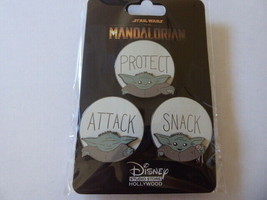 Disney Trading Pins DSSH The Mandalorian Protect Attack Snack Set - £110.56 GBP