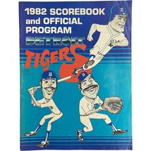Detroit Tigers Baseball Vintage 1982 Souvenir Scorebook and Official Pro... - £11.78 GBP
