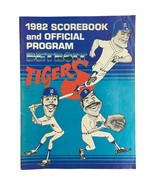 Detroit Tigers Baseball Vintage 1982 Souvenir Scorebook and Official Pro... - $14.99