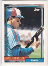 M) 1992 Topps Baseball Trading Card - Andres Galarraga #240 - $1.97