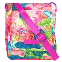 Vera Bradley Iconic RFID Mini Hipster in Superbloom (2018) Beyond Excellent Cond - £17.42 GBP