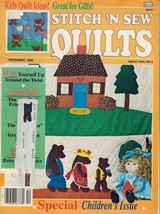 Stitch &#39;n Sew Quilts Vol. 8, NOV//DEC 1988, No. 6 Goldilocks - $14.00