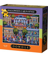 Halloween Cajun Style Jigsaw Puzzle 500 pc Dowdle Folk Art 16 x 20 - $457.31 MXN