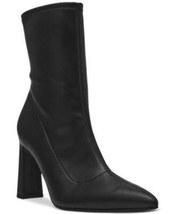 Wild Pair Neptunne Sock Dress Booties - Black Smooth Size 6 - $45.00