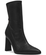 Wild Pair Neptunne Sock Dress Booties - Black Smooth Size 6 - $63.15 CAD