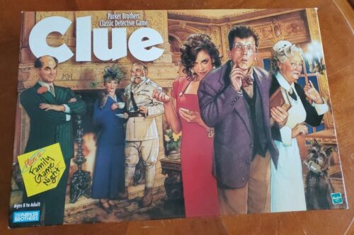 CLUE Classic Detective Family Board Game 3D Figure 2005 Parker Brothers COMPLETE - $24.24
