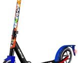 Hurtle Renegade Lightweight 2-Wheel Folding Scooter with T-Bar - Graffiti - $32.39