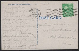 1948 FLORIDA Postcard - Leesburg to Kirkwood, MO K2 - £2.32 GBP