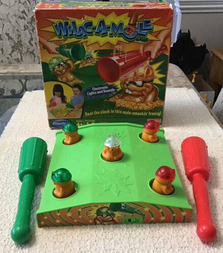 (M)her Price WHAC-A-MOLE Electronic Game Music & Lights - P8115, In Original Box - £16.61 GBP