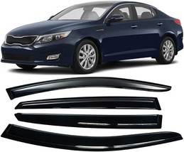 Rain Guards Suitable for 2011-2015 Kia Optima, Window Visor, Window Deflectors, - $77.20