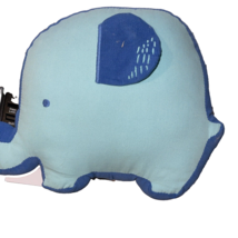 Cloud Island Soft Plush Animal Pillow Elephant Blue Kids Toy Collector&#39;s Item - £7.01 GBP