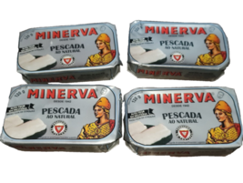 4 Cans Hake in Brine Cooked Portuguese Natural 120g - 4.23oz - Minerva P... - $36.99