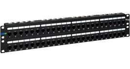 Patch panel cat 6a 48-port 2 rms - $5,590.42 MXN