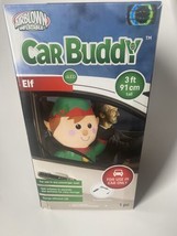 NEW! Christmas Inflatable Gemmy Airblown Elf Car Buddy 3ft Energy Efficient LED - £12.65 GBP