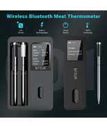 Wireless Bluetooth Meat Thermometer Waterproof Probes LCD Screen Booster... - $134.96 CAD+