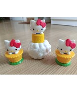 Hello Kitty Sanrio 3 Cute Figure Set | Adorable Collectible Dolls for Fa... - $25.38 CAD