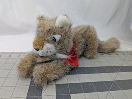 ASI Lion Wolf Bean Plush 5 Inch Davidson Neckerchief Advertising Stuffed... - $29.95