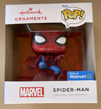 2021 Hallmark Christmas Ornament Funko POP! Spider-Man Spiderman Marvel New 3” - £15.65 GBP