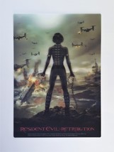 BIOHAZARD Resident Evil: Retribution Lenticular Pencil Board - 2012 Shit... - $35.90
