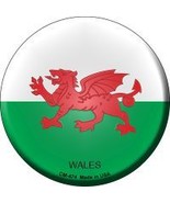 Wales Country Novelty Circle Coaster Set of 4 - $27.09 CAD