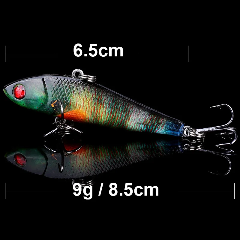 QXO 6.5cm 9g Artificial Bait metal Fishing Lures Jig Winter Minnow Hard Sea Rive - £25.97 GBP